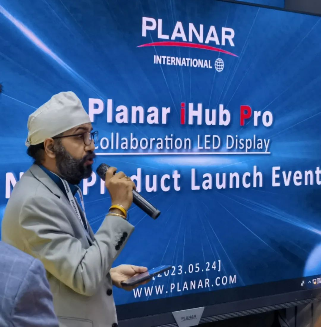 InfoComm Asia | 爱游戏Planar全球首发第四代Micro LED智能一体机