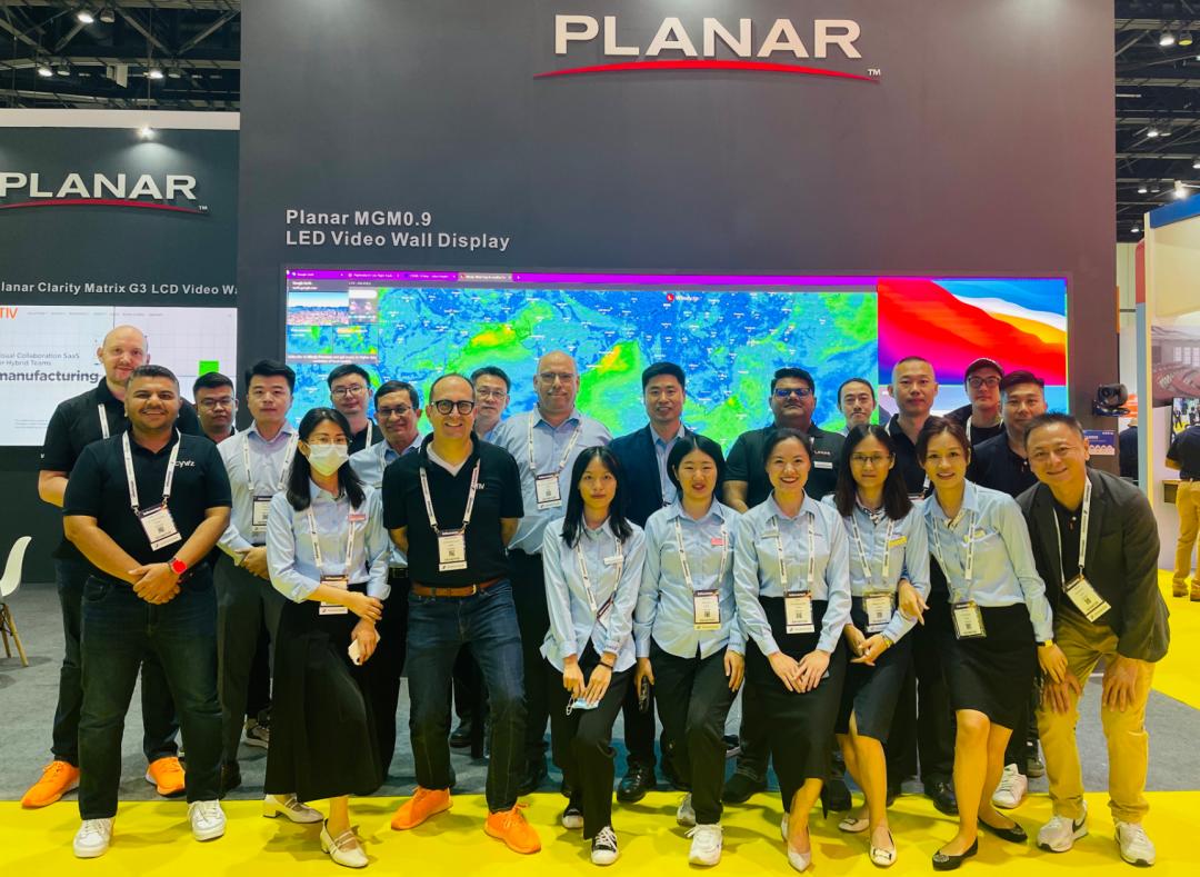 InfoComm Asia | 爱游戏Planar全球首发第四代Micro LED智能一体机