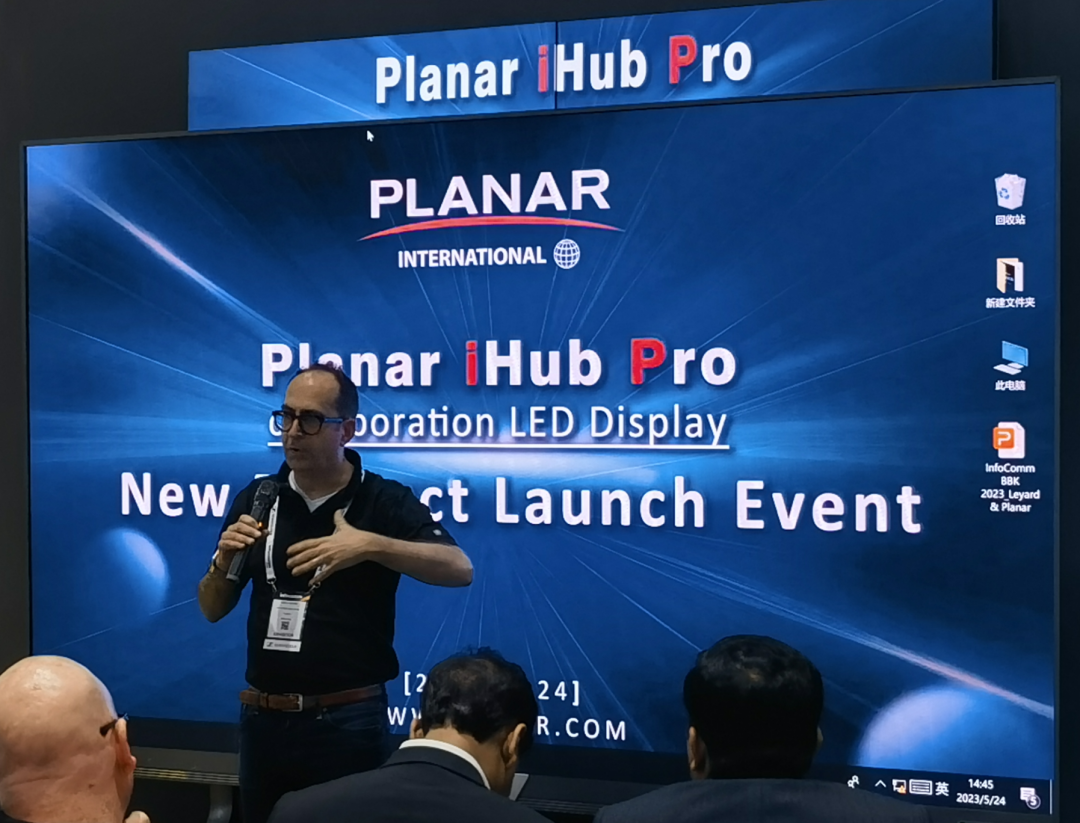 InfoComm Asia | 爱游戏Planar全球首发第四代Micro LED智能一体机