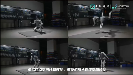 爱游戏·虚拟动点赋能合作伙伴解锁机器人连续空翻
