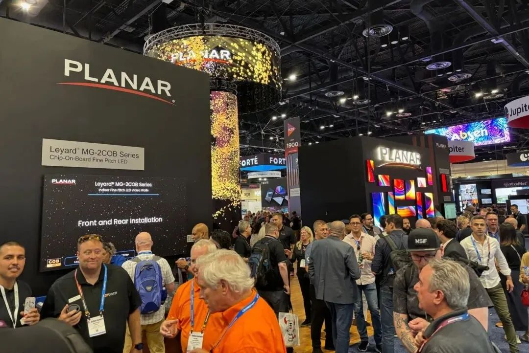 爱游戏Planar震撼亮相美国InfoComm 2025，高端显示矩阵引领视听新纪元